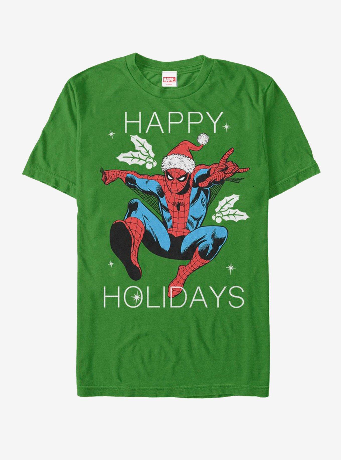 Marvel Spider-Man Jolly Spidey T-Shirt, KELLY, hi-res