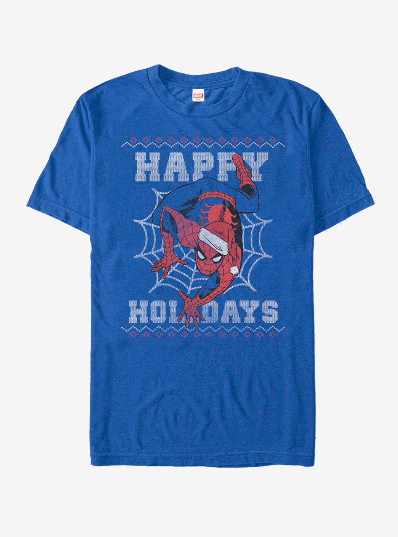 Marvel Spider-Man Spider Holidays T-Shirt