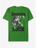 Marvel Thor Hammer Luck T-Shirt, KELLY, hi-res