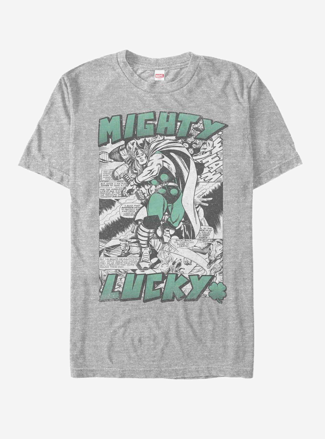 Marvel Thor Mighty Lucky T-Shirt, ATH HTR, hi-res