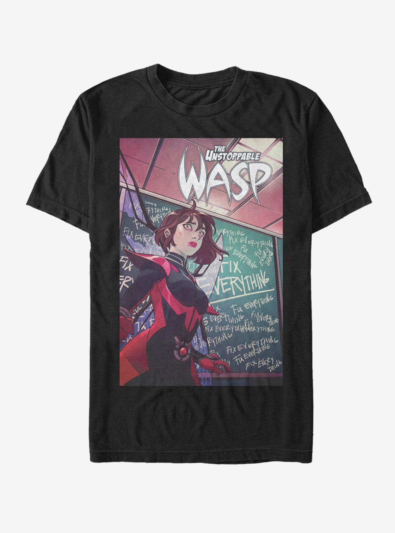 Marvel Ant-Man Unspoppable Wasp T-Shirt, BLACK, hi-res