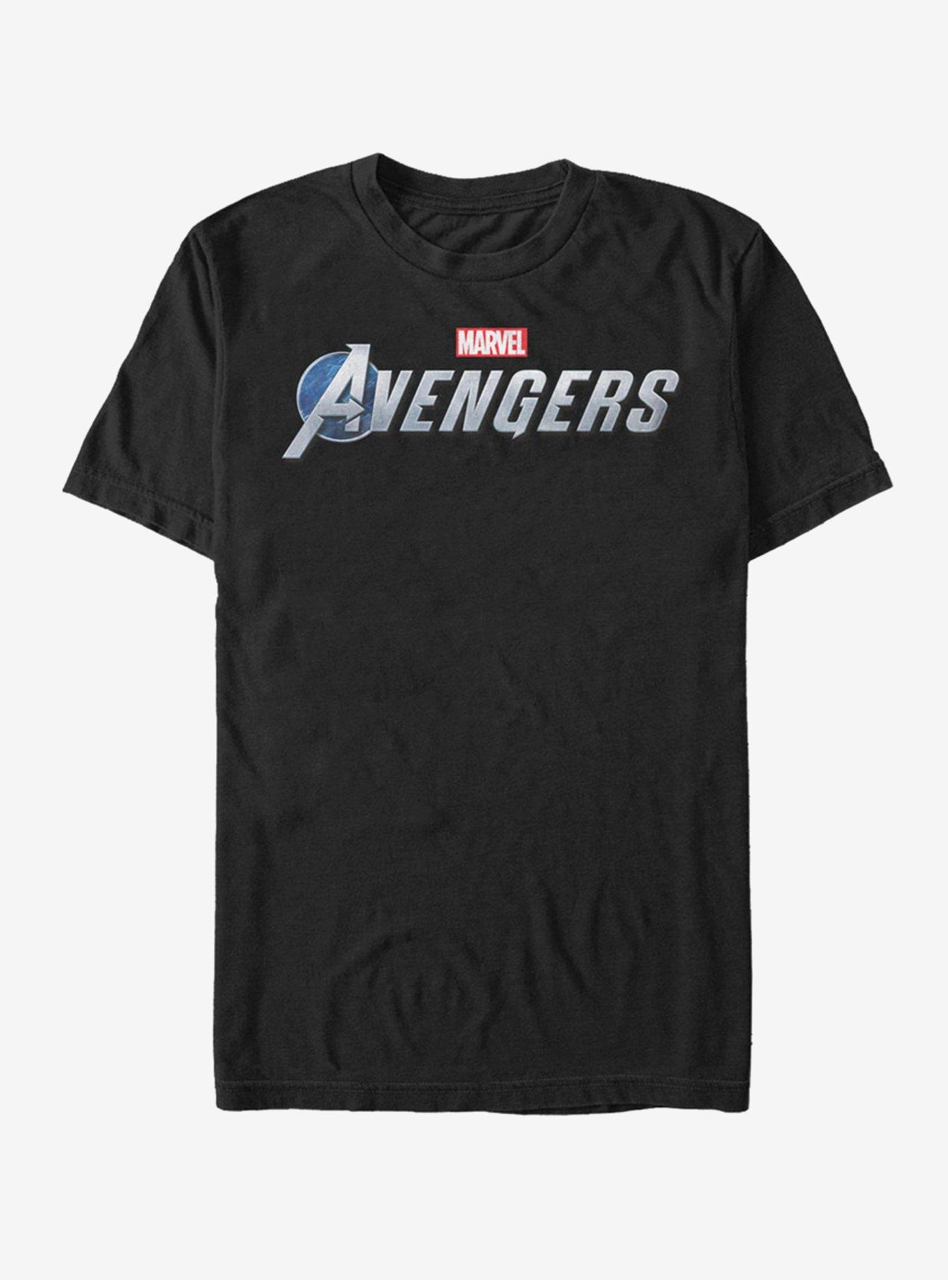 Marvel Avengers Game Brick Logo T-Shirt, , hi-res