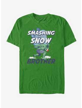 Marvel Hulk Smashing Snow Brother T-Shirt, , hi-res