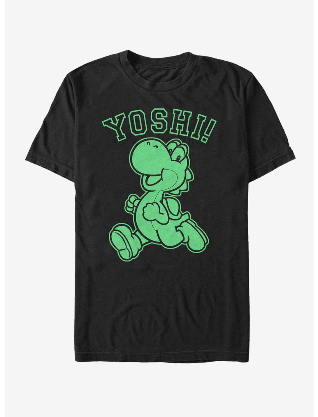 Nintendo Green Yoshi T-Shirt, BLACK, hi-res