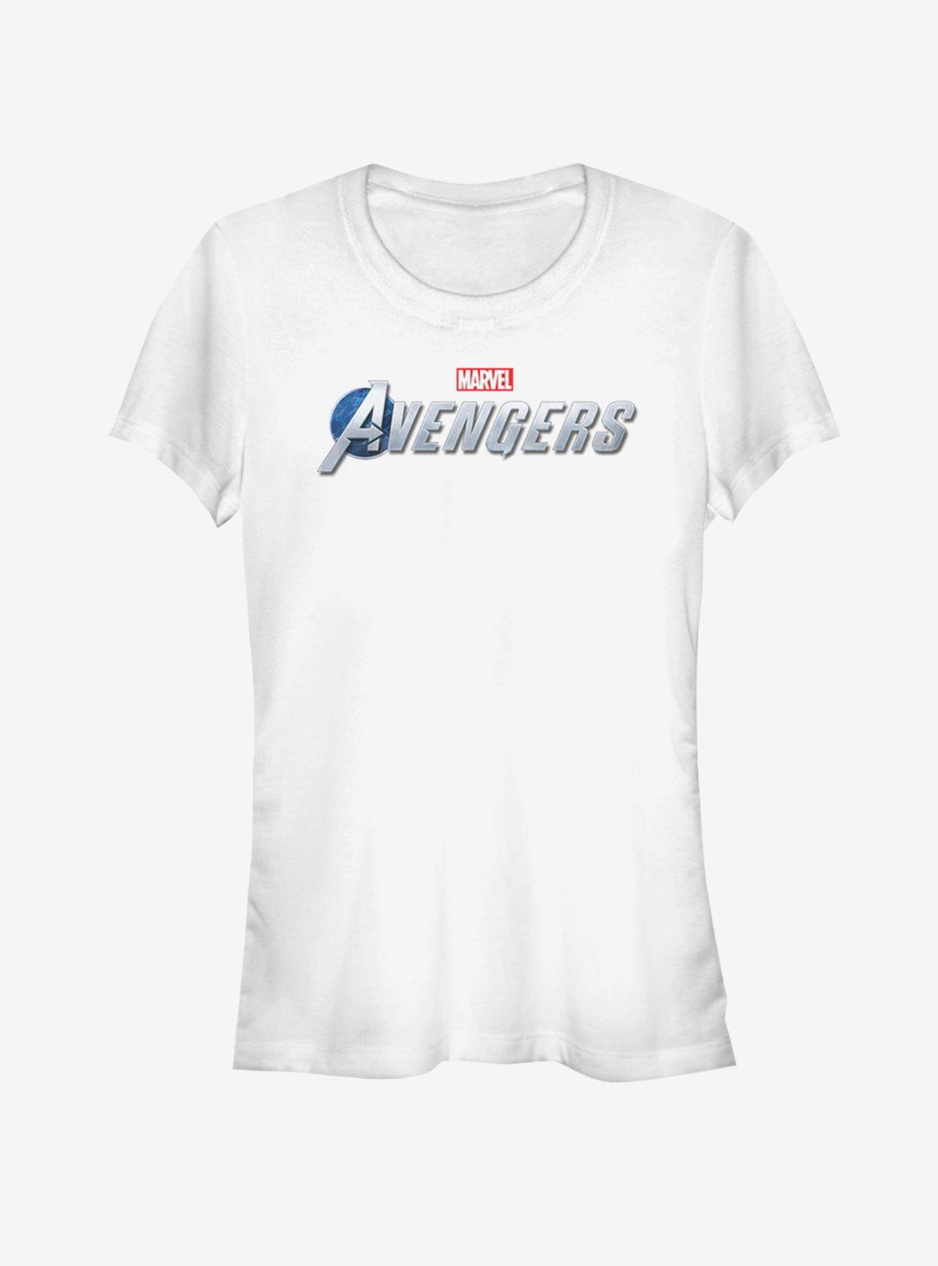 Marvel Avengers Game Brick Logo Girls T-Shirt, , hi-res