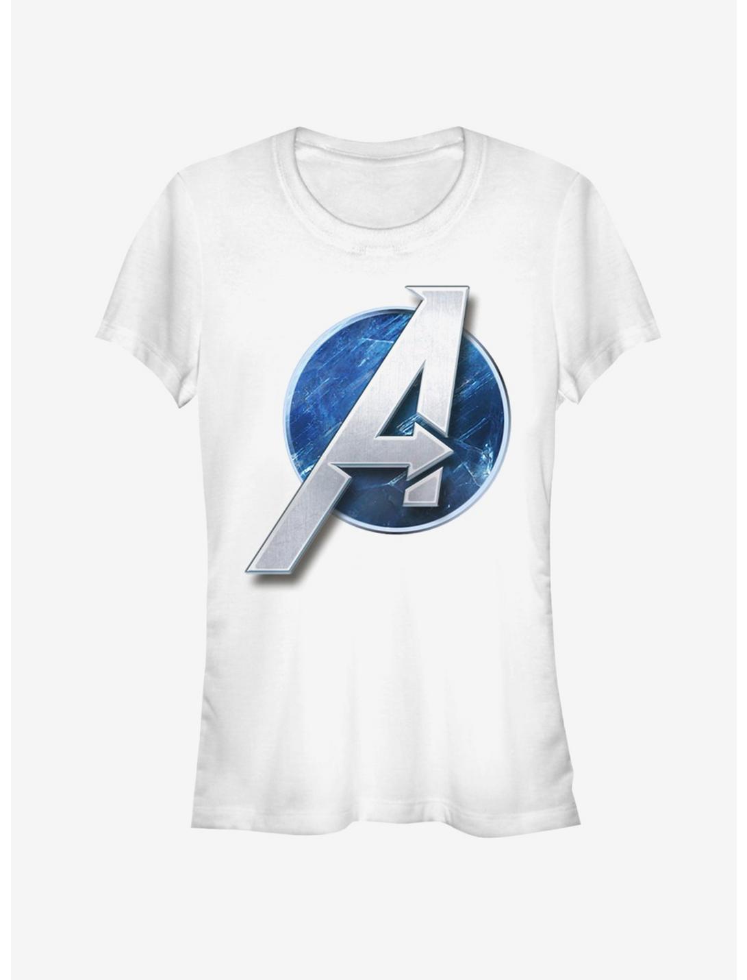 Marvel Avengers Game Circle Logo Girls T-Shirt, , hi-res