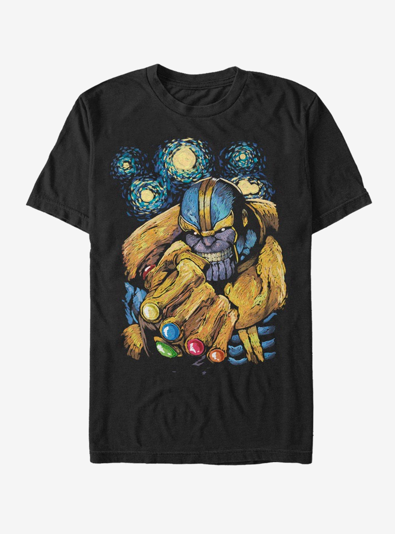 Marvel Avengers Thanos Night T-Shirt - BLACK | Hot Topic