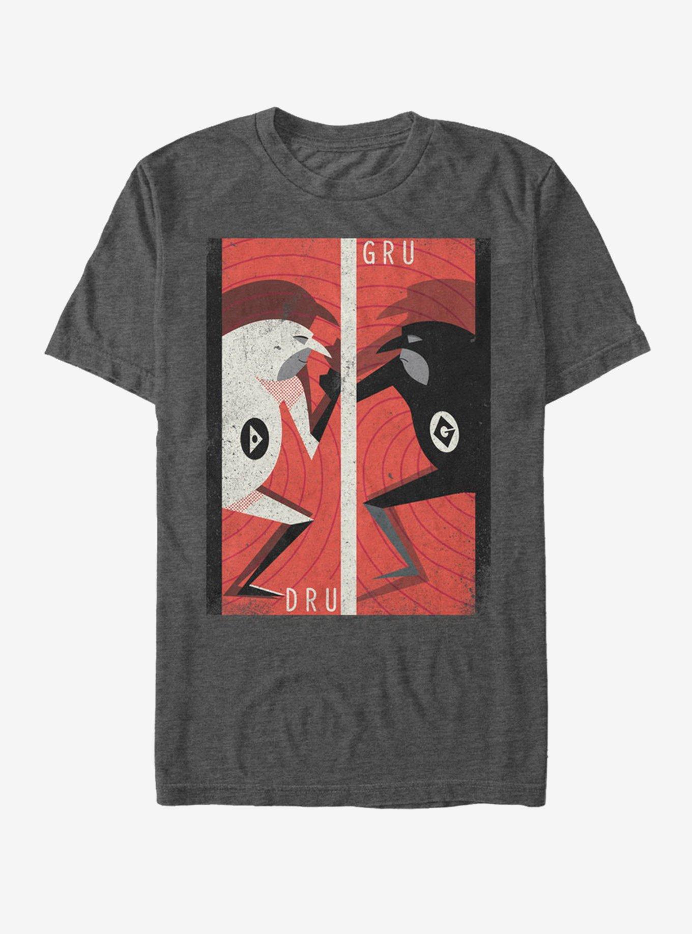 Minion Dru And Gru T-Shirt, , hi-res