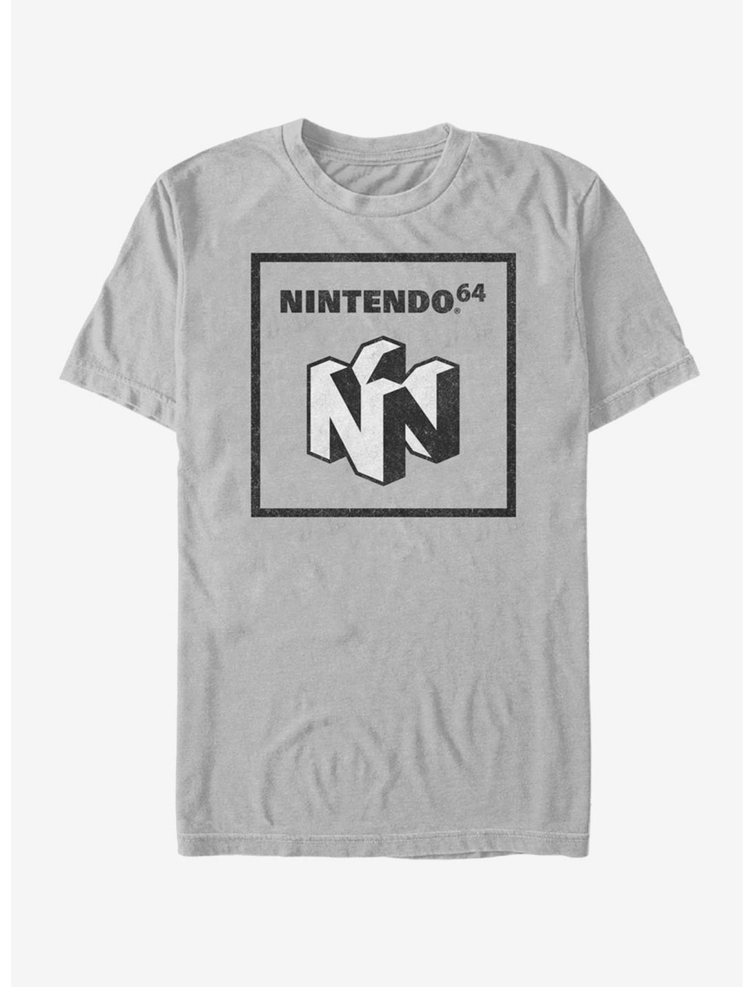 Nintendo 64 Element T-Shirt, SILVER, hi-res