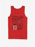 Minion No Adulting Tank Top, RED, hi-res