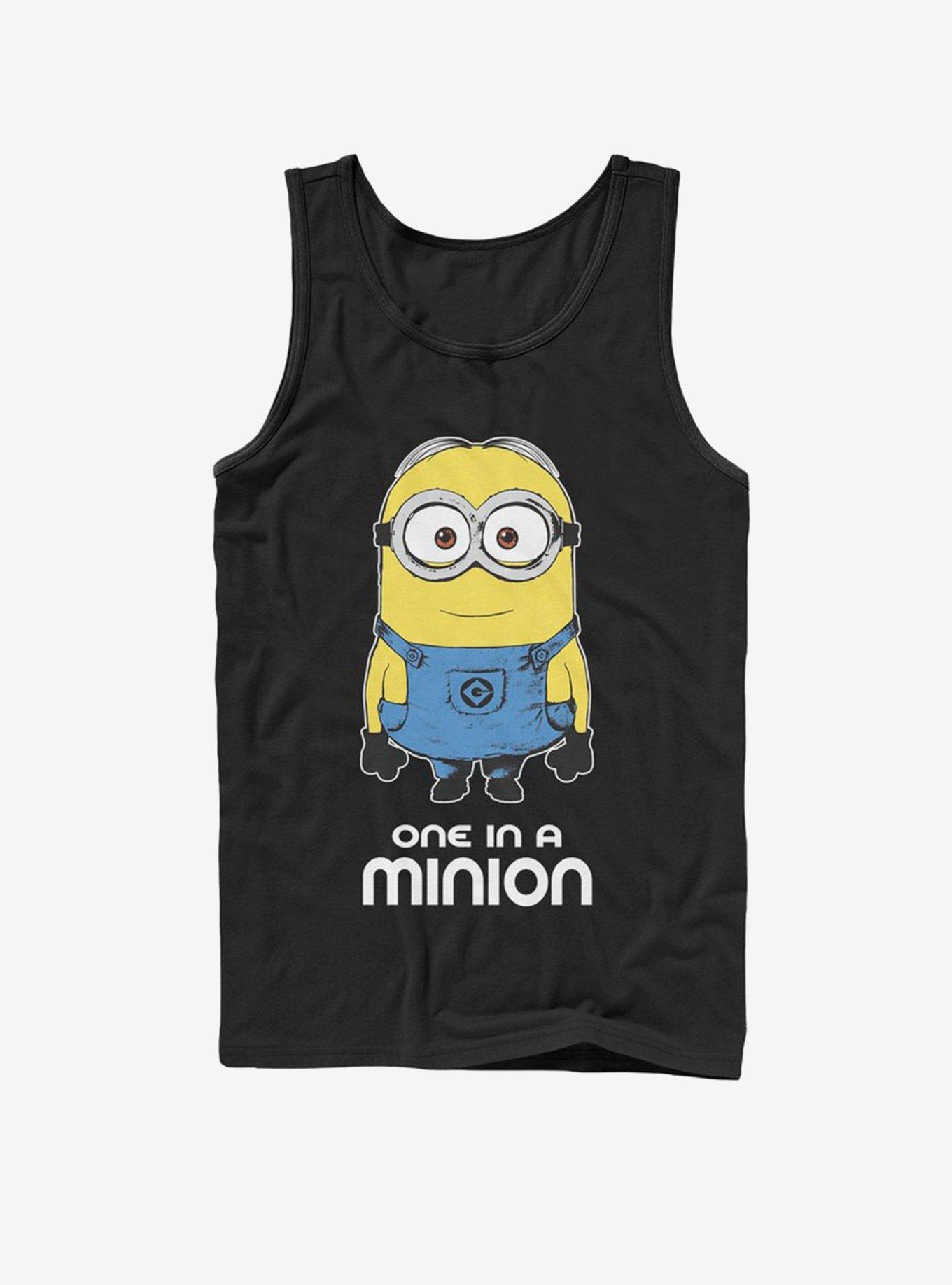 Minion One Minion Tank Top, BLACK, hi-res