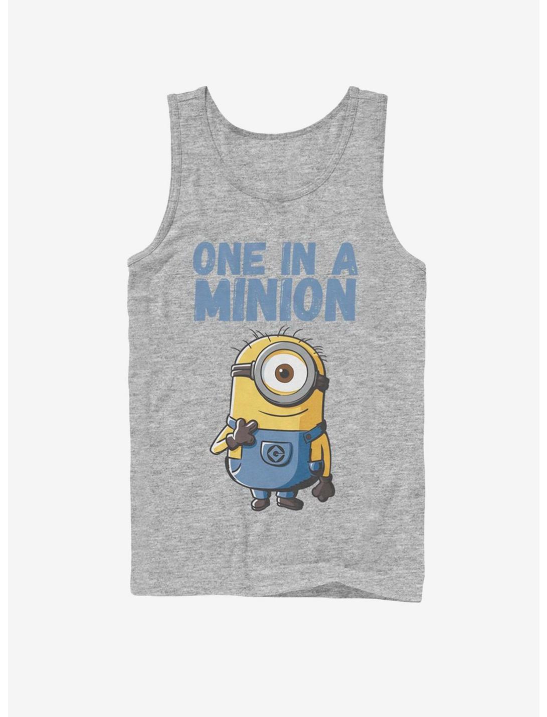 Minion One Of Tank Top, ATH HTR, hi-res