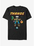 Marvel Avengers Thanos Worlds T-Shirt, BLACK, hi-res