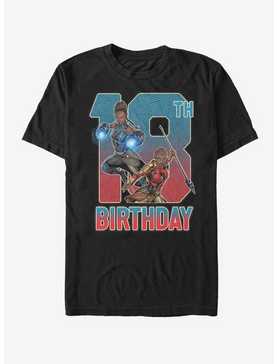 Marvel Black Panther Shuri Okoye 18th Birthday T-Shirt, , hi-res