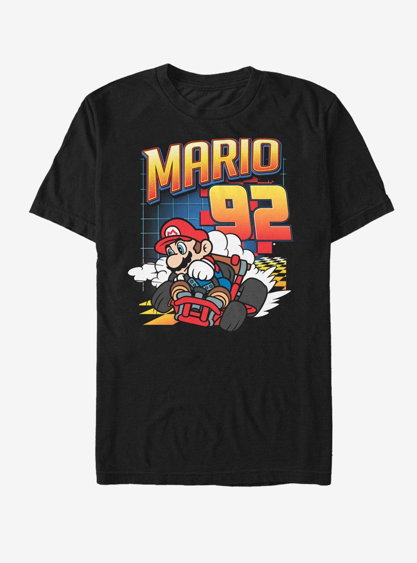 Nintendo Race Kart T-Shirt, BLACK, hi-res