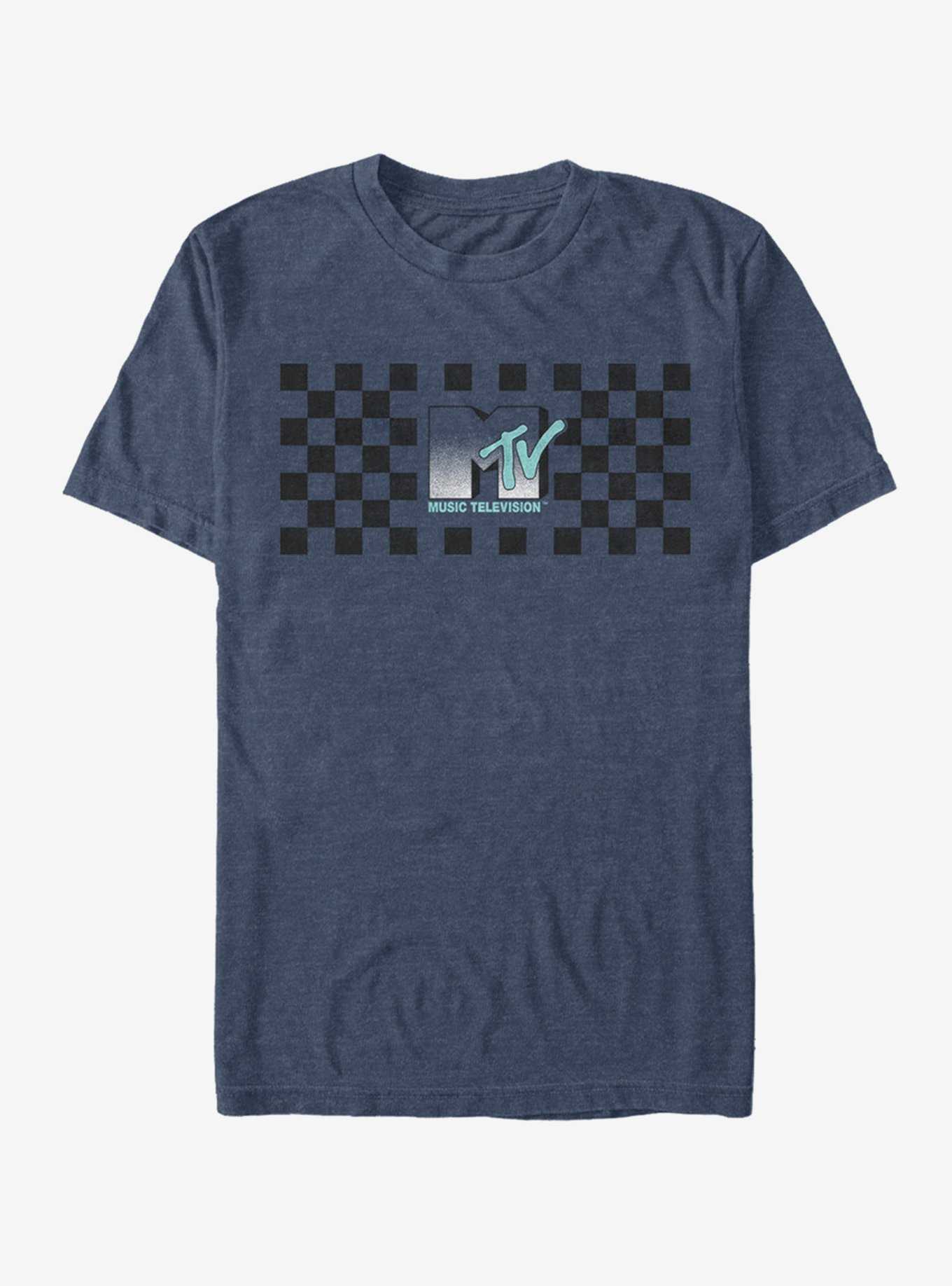 MTV Checkered T-Shirt, , hi-res
