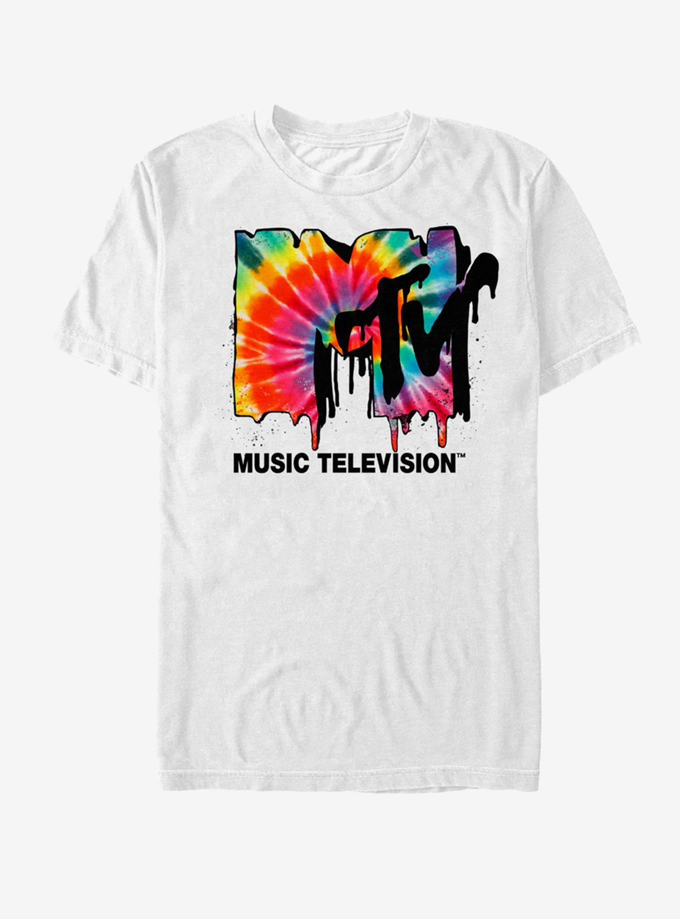 MTV Drippy Logo T-Shirt, WHITE, hi-res