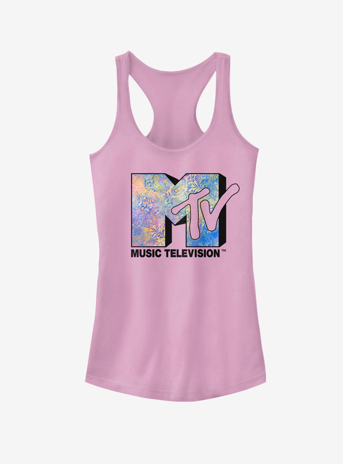 MTV Paisley Watercolor Girls Tank, LILAC, hi-res