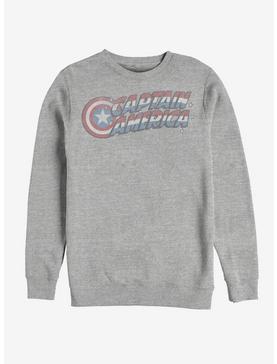 Marvel Captain America Vintage Logo Sweatshirt, , hi-res