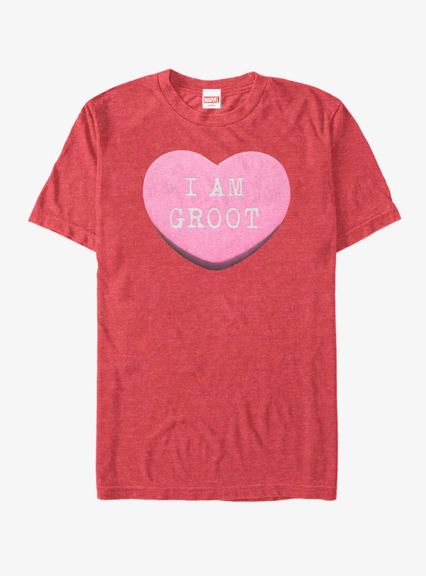 Marvel Guardians Of The Galaxy Groot Heart Candy T-Shirt, , hi-res