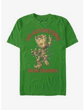 Marvel Guardians Of The Galaxy Xmas Groot Grandpa T-Shirt, , hi-res