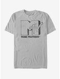 MTV Sharpie Logo T-Shirt, SILVER, hi-res