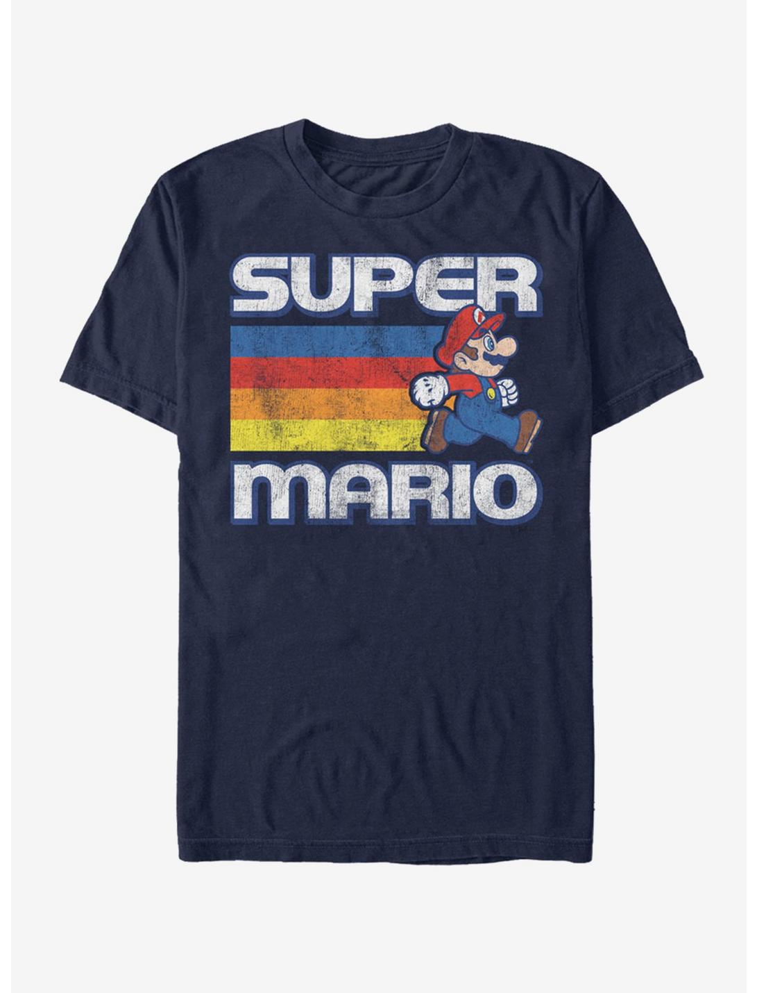 Nintendo Fast Mario T-Shirt, NAVY, hi-res
