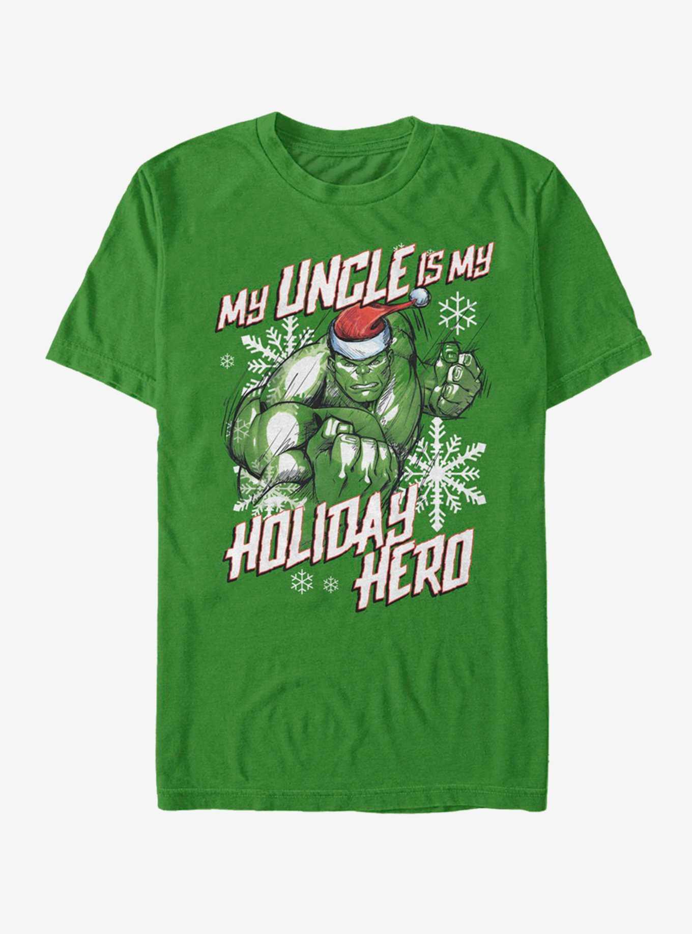 Marvel Hulk Holiday Uncle Hulk T-Shirt, , hi-res