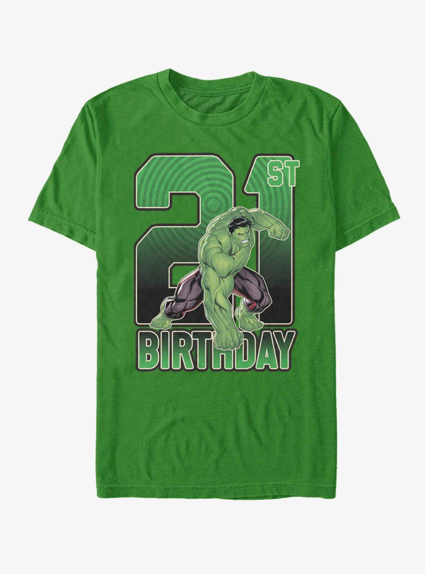 Marvel Hulk 21st Birthday T-Shirt, , hi-res