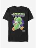 Nintendo Fuzzy Yoshi T-Shirt, BLACK, hi-res