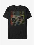 Nintendo Gamer Stack T-Shirt, BLACK, hi-res