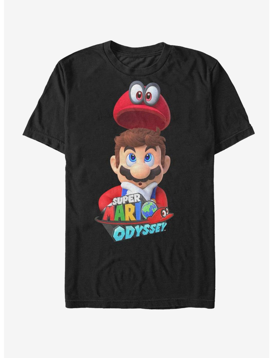 Nintendo Hats Have It T-Shirt, BLACK, hi-res