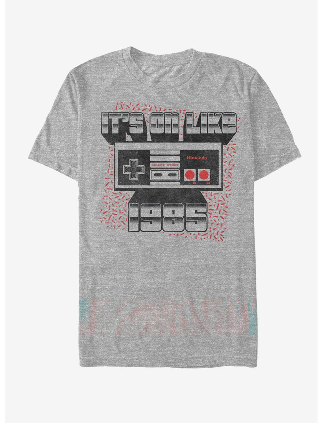 Nintendo It's On T-Shirt, ATH HTR, hi-res