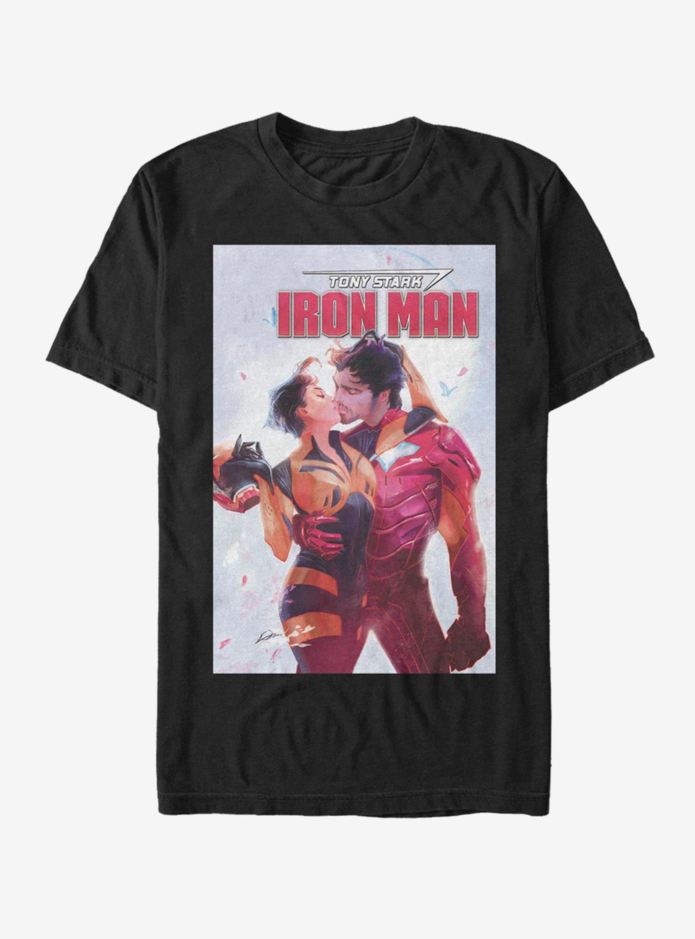 Marvel Iron Man Tony Stark T-Shirt, BLACK, hi-res