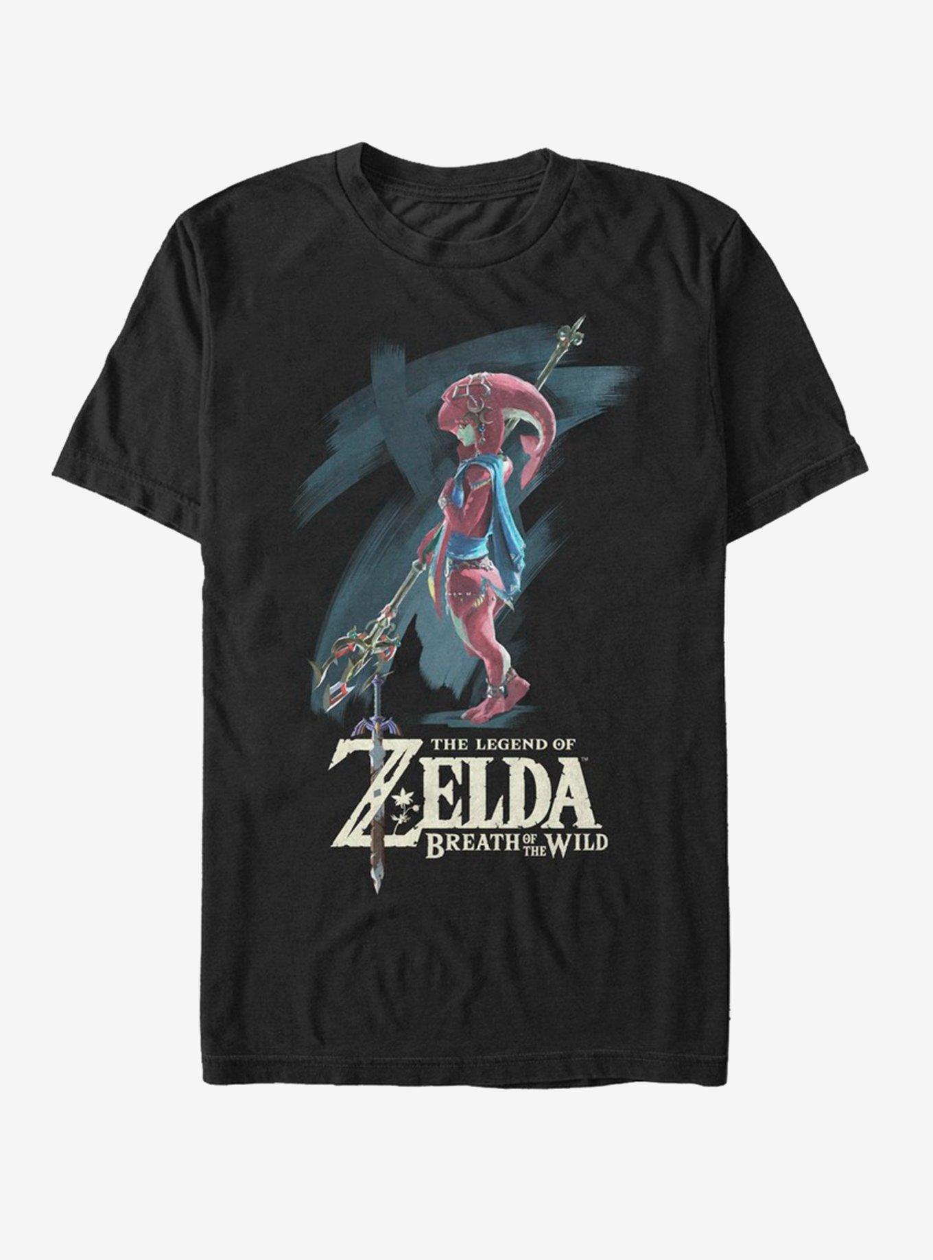 Nintendo Mipha Paint T-Shirt, BLACK, hi-res