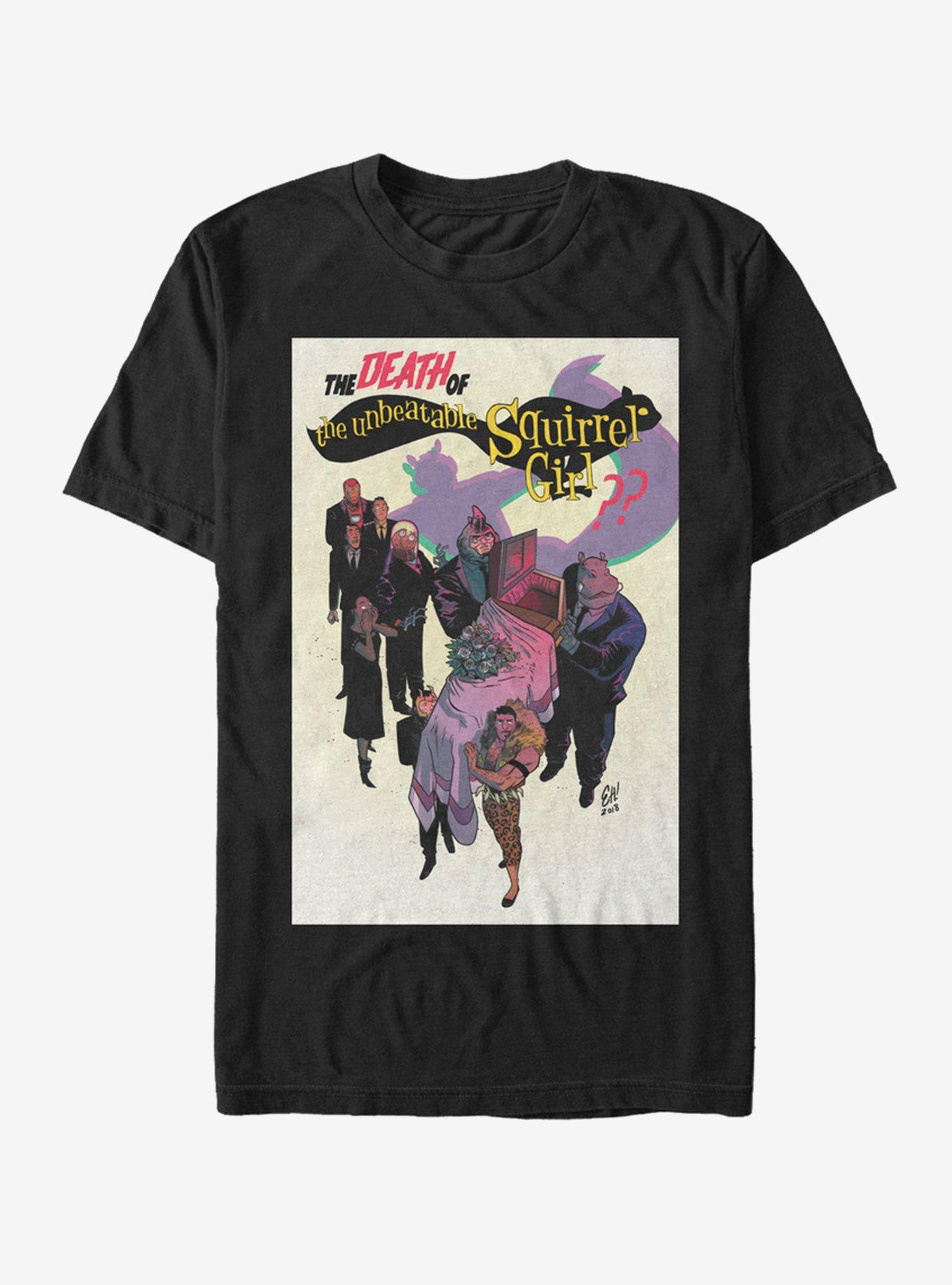 Marvel Unbeatable Squirrel Girl T-Shirt, BLACK, hi-res