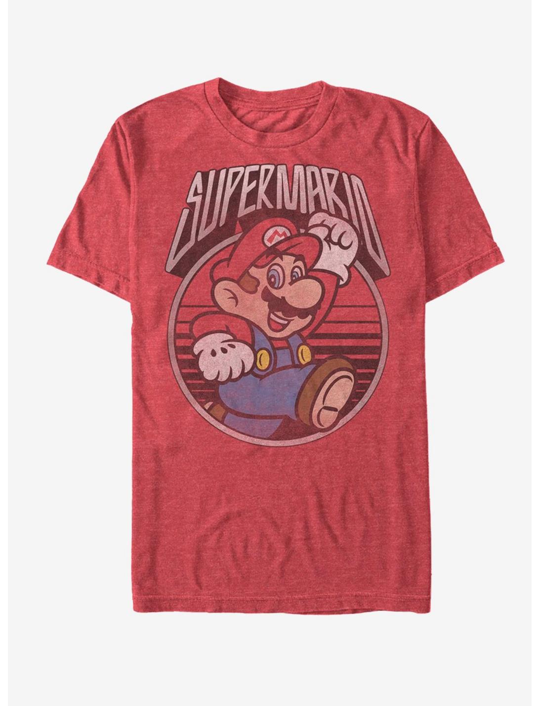 Nintendo Vinage Jump T-Shirt, RED HTR, hi-res