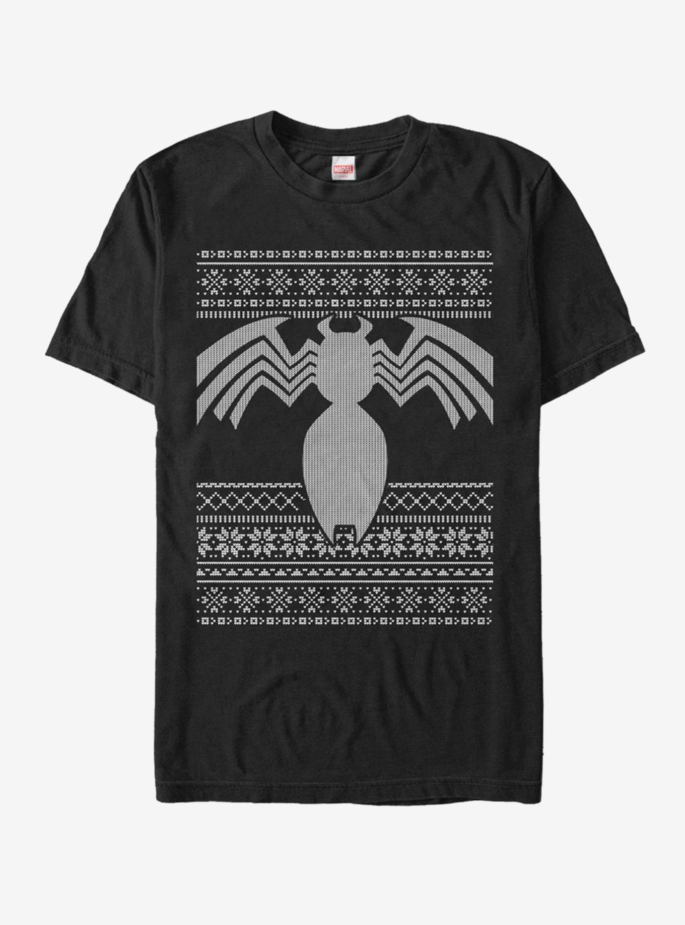 Marvel Venom Holidays T-Shirt, BLACK, hi-res