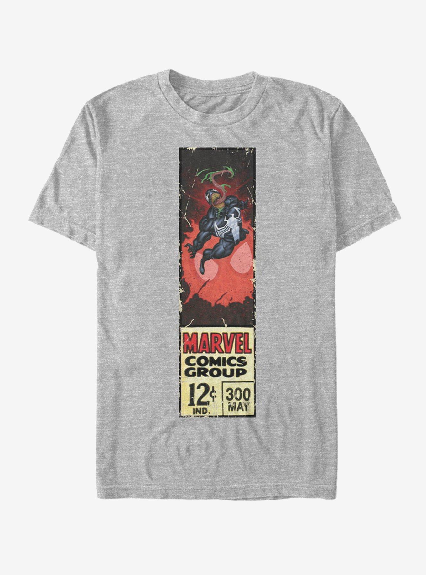 Marvel Venom Label T-Shirt, ATH HTR, hi-res