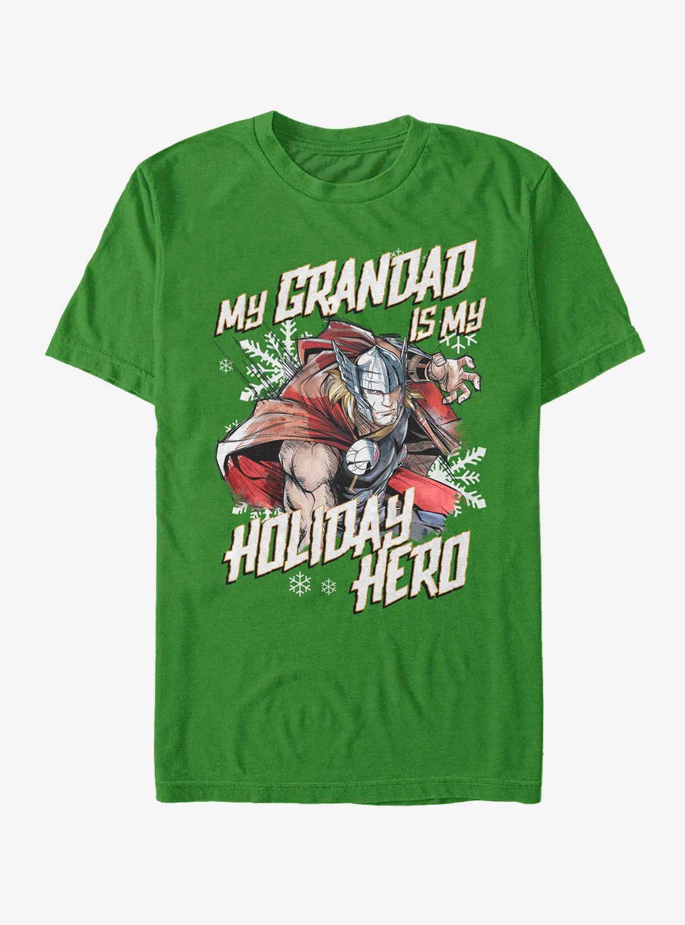 Marvel Thor Holiday Grandad Thor T-Shirt, , hi-res