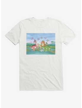 The Land Before Time Butterflies T-Shirt, WHITE, hi-res