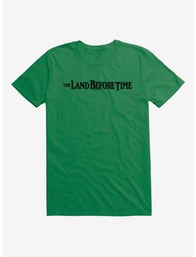 The Land Before Time Title Logo T-Shirt, KELLY GREEN, hi-res