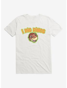 The Land Before Time I Dig Dinos Littlefoot T-Shirt, WHITE, hi-res
