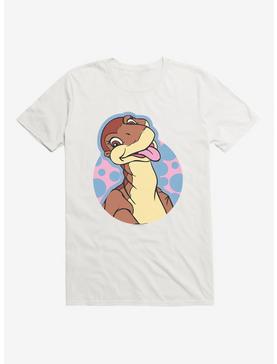 The Land Before Time Littlefoot Blue Portrait T-Shirt, WHITE, hi-res