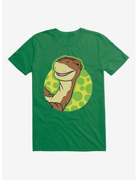 The Land Before Time Littlefoot Green Portrait T-Shirt, KELLY GREEN, hi-res