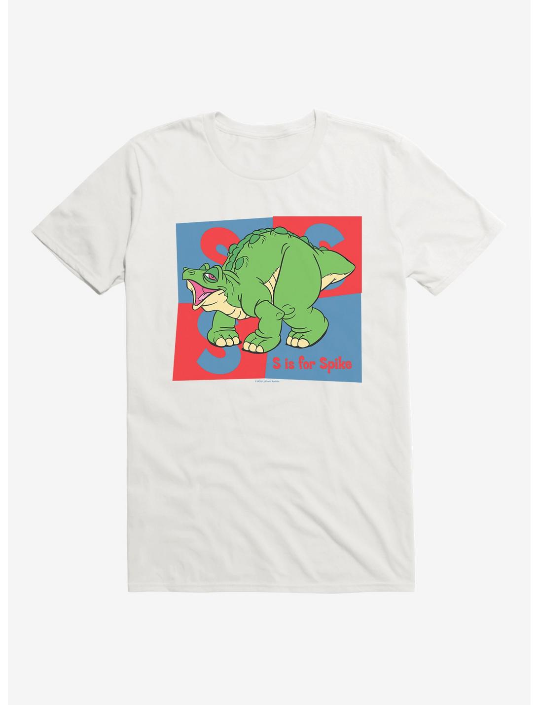 The Land Before Time S Is For Spike T-Shirt, WHITE, hi-res