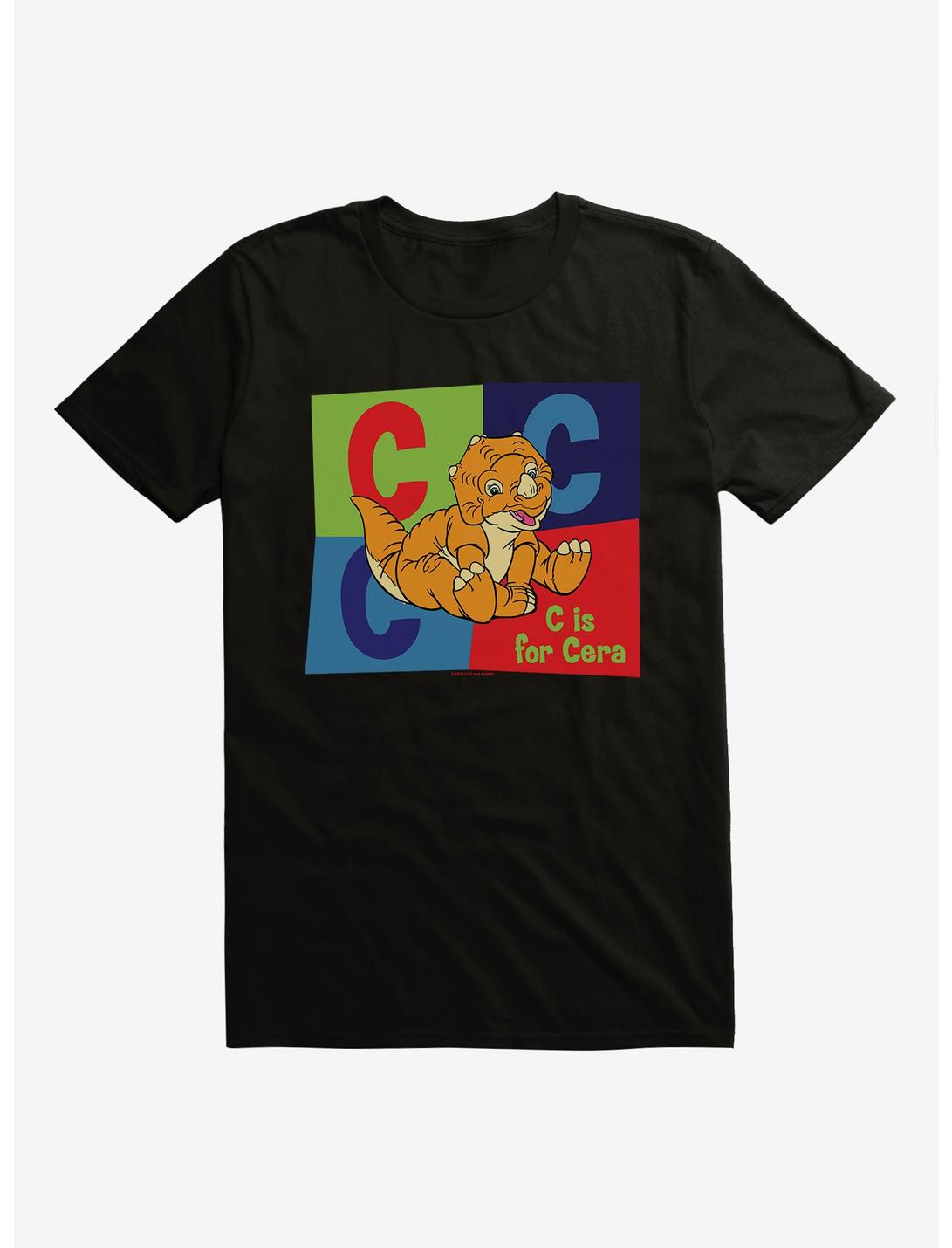The Land Before Time C Is For Cera T-Shirt, BLACK, hi-res