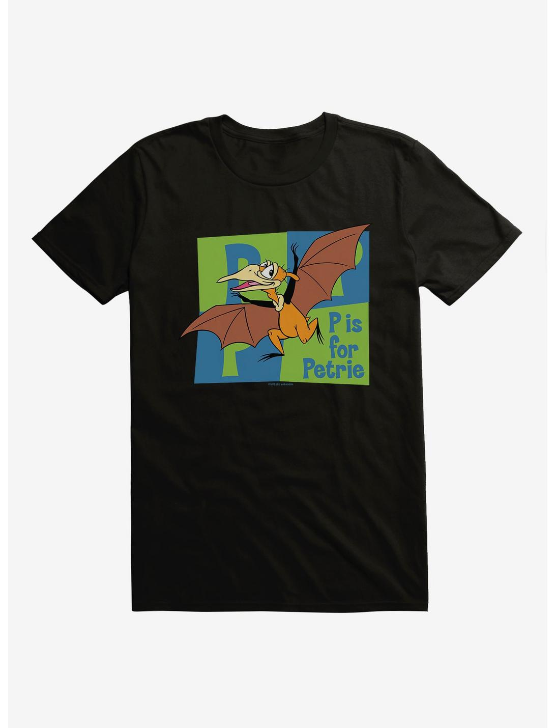 The Land Before Time P Is For Petrie T-Shirt, BLACK, hi-res