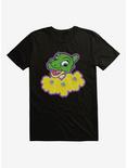 The Land Before Time Ducky Flowers T-Shirt, BLACK, hi-res