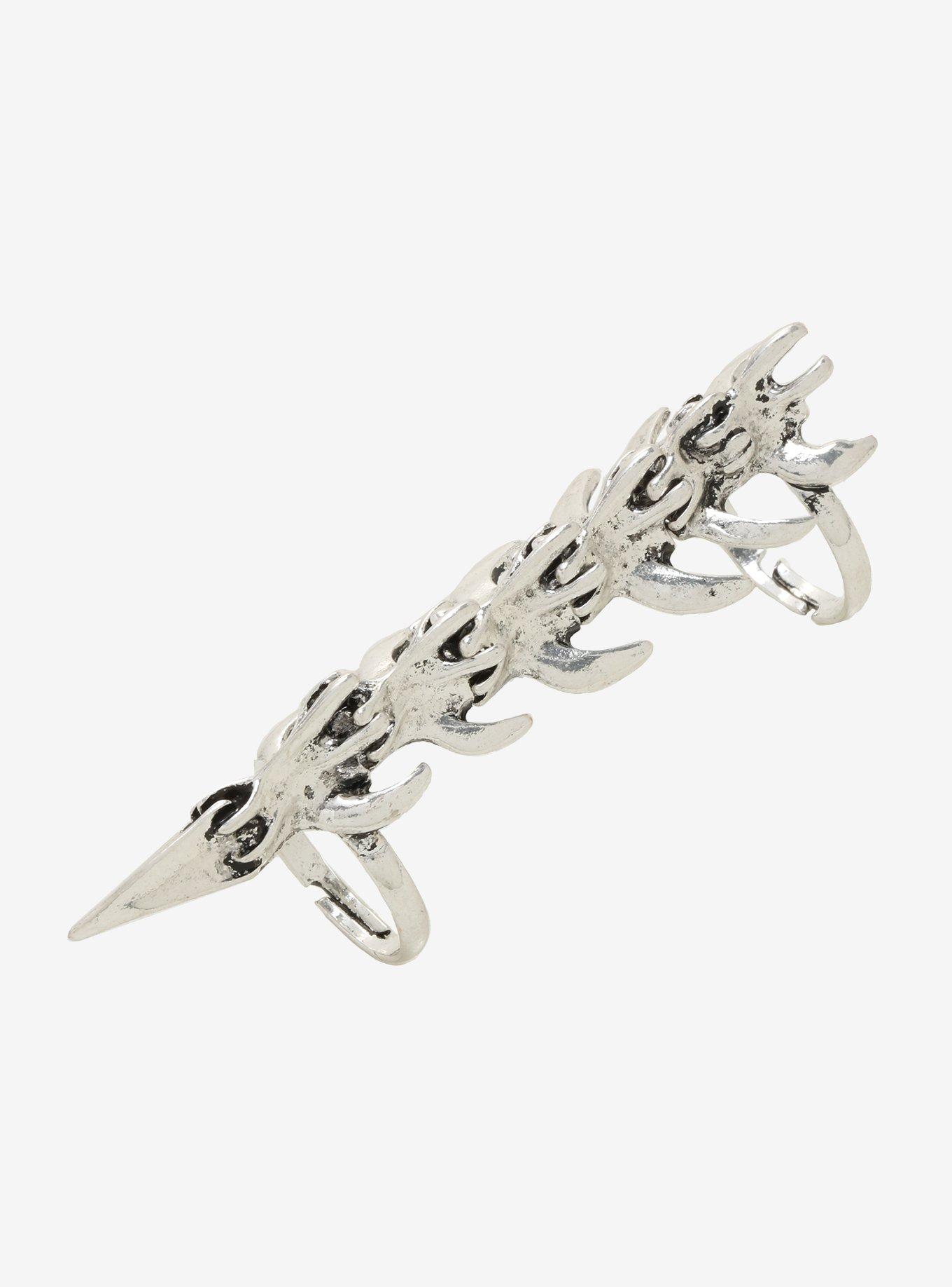 Spiked Spine Armor Ring, , hi-res